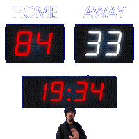 33 Away Sticker