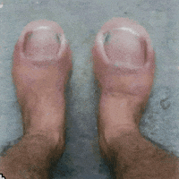 Finger Foot GIF