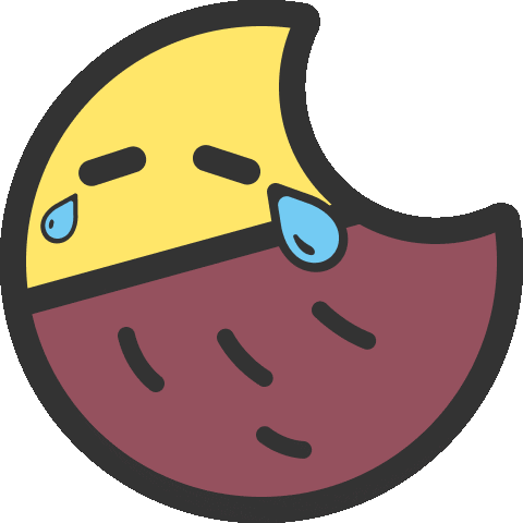 Sad Tear Sticker