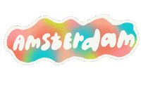 Hometown Glory Amsterdam Sticker by Lindsay Arakawa