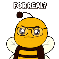 For Real Ugh Sticker by Plan Bee Studios