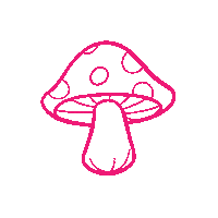 Magic Mushroom Sticker by KarmaIQ