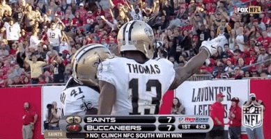 new orleans saints football GIF by NFL