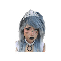 Punk Princess Sticker by SpoopyDrws