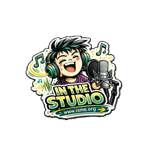 Music Producer Singer Sticker by International Society for Music Education
