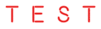 Test Neon Sticker by Sharin Y