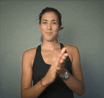 garbine muguruza applause GIF by Miami Open