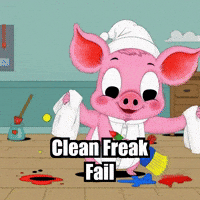 Cleaning Hacks GIF by The Pigasso