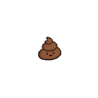 Poop Dump Truck Sticker