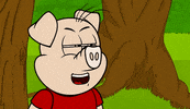 sassy pig GIF by Estudios Animeco