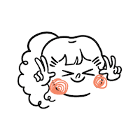 Face Spit Sticker by Koleksi Kreasita