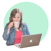 newmamanation coffee work mom tea Sticker