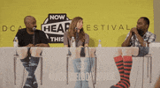 lauren lapkus laughing GIF by Now Hear This podcast Festival