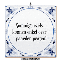 Nl Gezelligheid Sticker by Tegelspreuken.nl