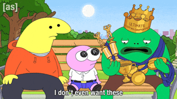 Tired Winner GIF by Adult Swim