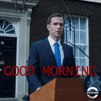 Good Morning Hello GIF by Ovation TV