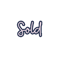 Sold Sticker by Ulka Rocks