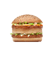 Hungry Burger Sticker by FEBO