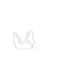 PawsForWalks dog white dog walker pet sitting Sticker