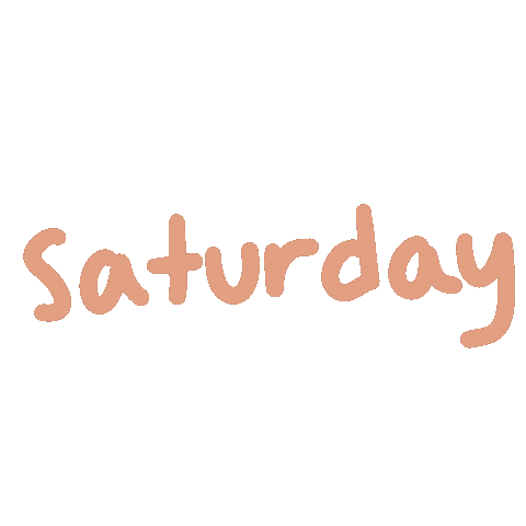 Saturday Morning Day Sticker