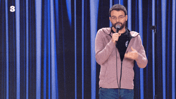 Standupcomedy Parlare GIF by Tv8it