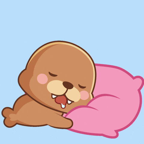 Shut Eye Sleeping GIF by FROSTYS