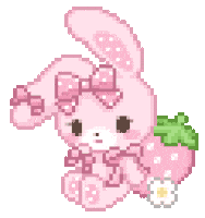 Pixel Pink Sticker