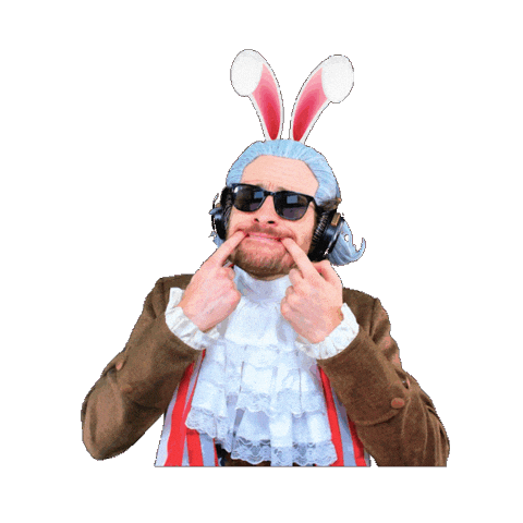 Easter Bunny Sticker