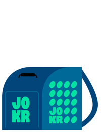 jokrnola delivery alcohol supermarket supermercado Sticker