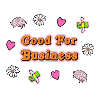 Business Working Sticker