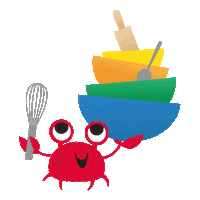 Crabby Sticker