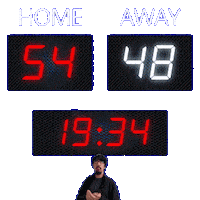 48 Away Sticker