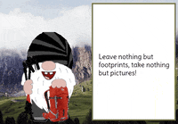 Gnome Mountaineering GIF