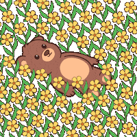 Happy Teddy Bear Sticker by BEARISH