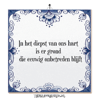 Nl Hart Sticker by Tegelspreuken.nl