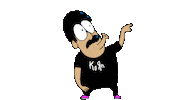 Richie Korn Sticker by deladeso