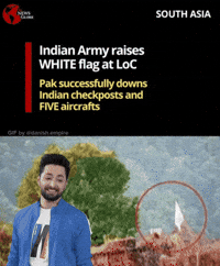 White Flag India GIF