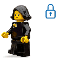 LEGOStoresME lego unlock minifigure legostore Sticker