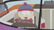 driving eric cartman GIF by South Park 