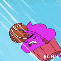 basketball dinosaur GIF by NETFLIX