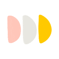 TachaEstudio design rainbow yellow plants Sticker