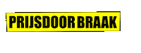 korting aanbieding Sticker by Dirk van den Broek