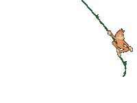 Monkey Swing Sticker