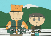 snow talking GIF by South Park 