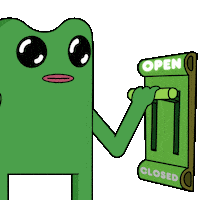 Good Night Frog Sticker by fwogs