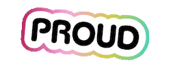 Proud Rainbow Sticker by Nebo Agency