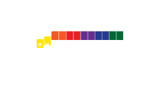 Rainbow Celebrate Sticker by smileyhound