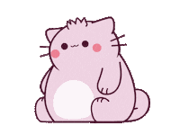 Cat Love Sticker by Pembe