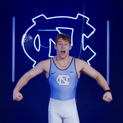 University Of North Carolina Wrestling GIF by UNC Tar Heels