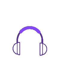 Dance Headphones Sticker by netcentrichq